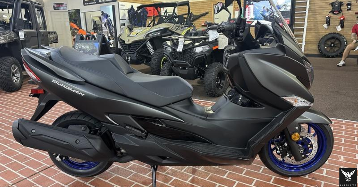 2025 Suzuki Burgman 400 Unveiled in Europe With Striking New Colour Options