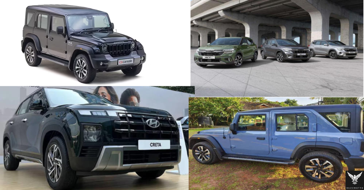op Mid-Size SUVs in India Under ₹10-15 Lakh